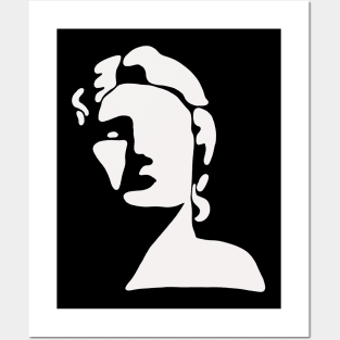 Greek Statue of Alexander the Great - Abstract Minimal Posters and Art